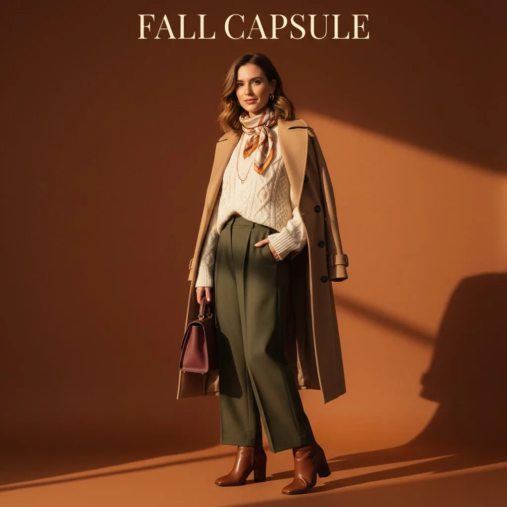 Fall Capsule Wardrobe — Fashion Instagram thumbnail (9:16) designed by Abdul Wassay